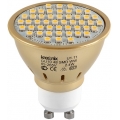 Светодиодная лампа Kr. STD-JCDR-2,4W-GU10 Gold